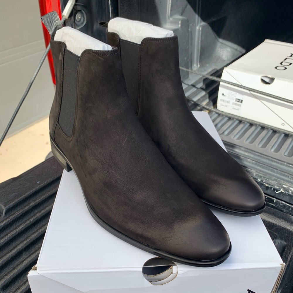 ALDO DALLNER MENS BOOTS NEW IN BOX SIZE 10
